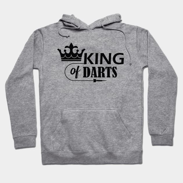 Dart - King of darts Hoodie by KC Happy Shop